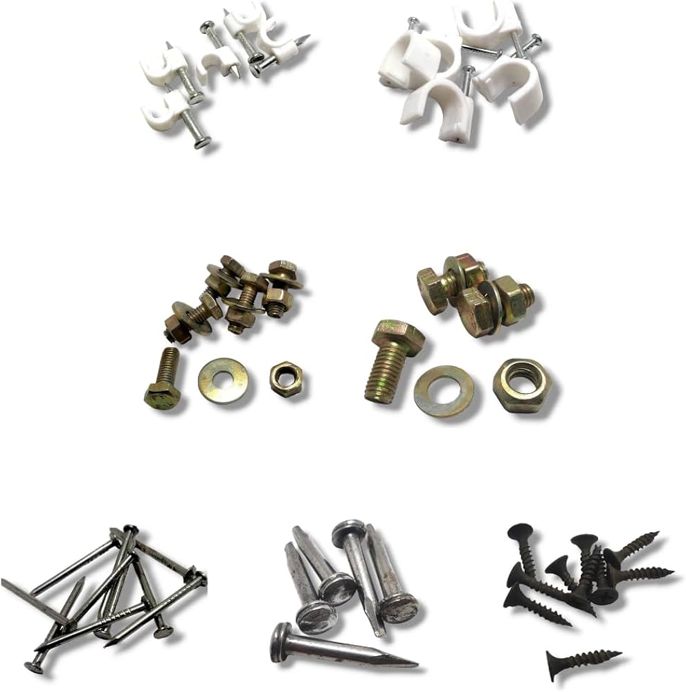 Clips, Screws, Nails, & Washers