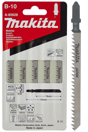 Makita - 105mm 4.125" Jig Saw Blade B-10