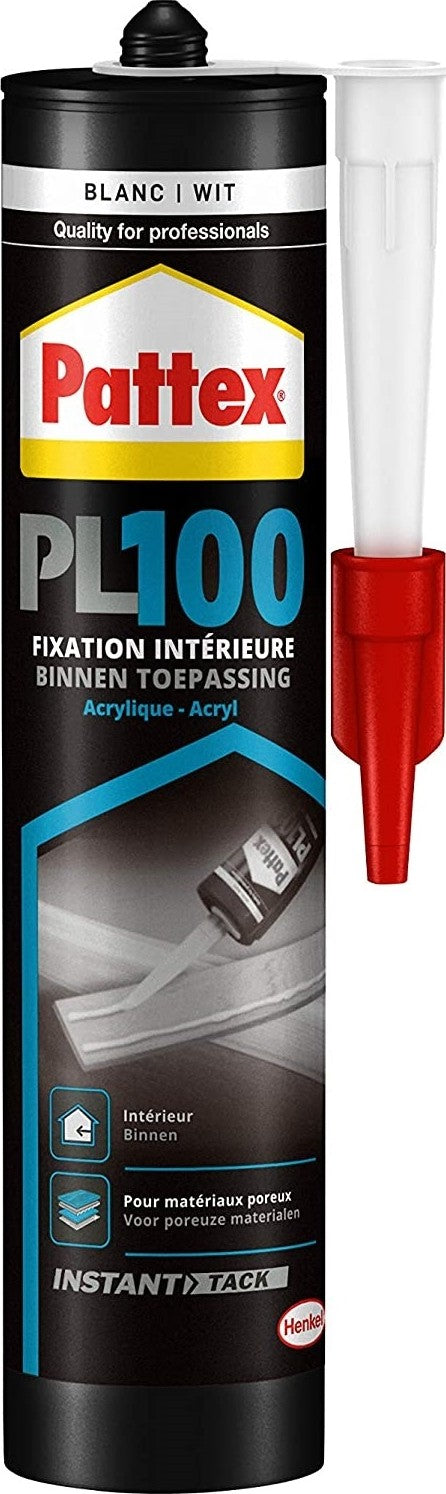 Pattex - Construction Adhesive PL 100 Montage Dispersion