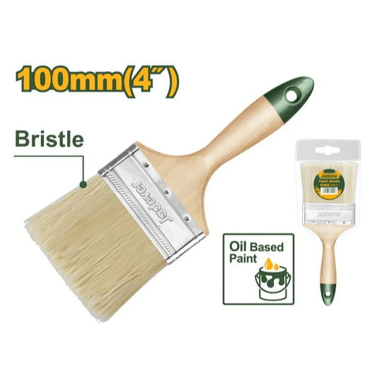 Jadever - 100mm (4") Wooden Handle Paint Brush