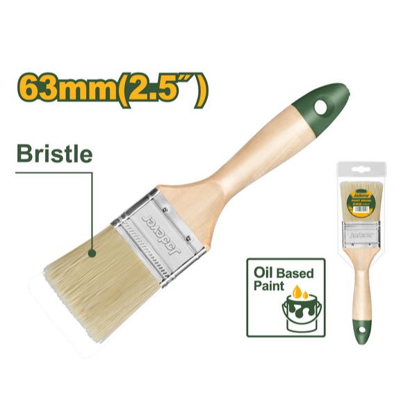 Jadever - 63mm (2.5") Wooden Handle Paint Brush