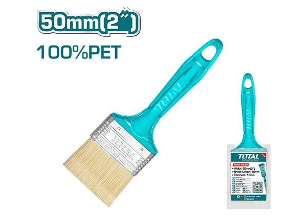 Total - 50mm (2") Plastic Handle Paint Brush