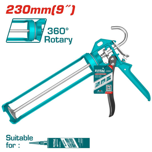 Total - 230mm (9") 1.8mm Caulking Gun