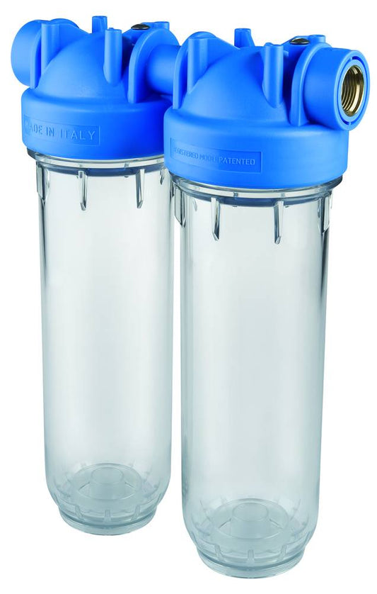 Atlas - 2 Stage Transparent Water Filter (is this only case)