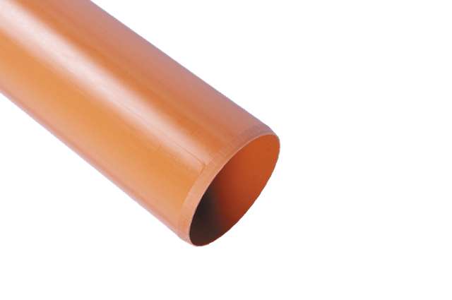 Terrain - 110mm (4") 6m Underground Drainage Pipe Plain Ended