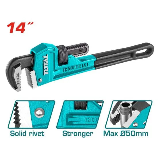 Total - 350mm (14") Pipe Wrench