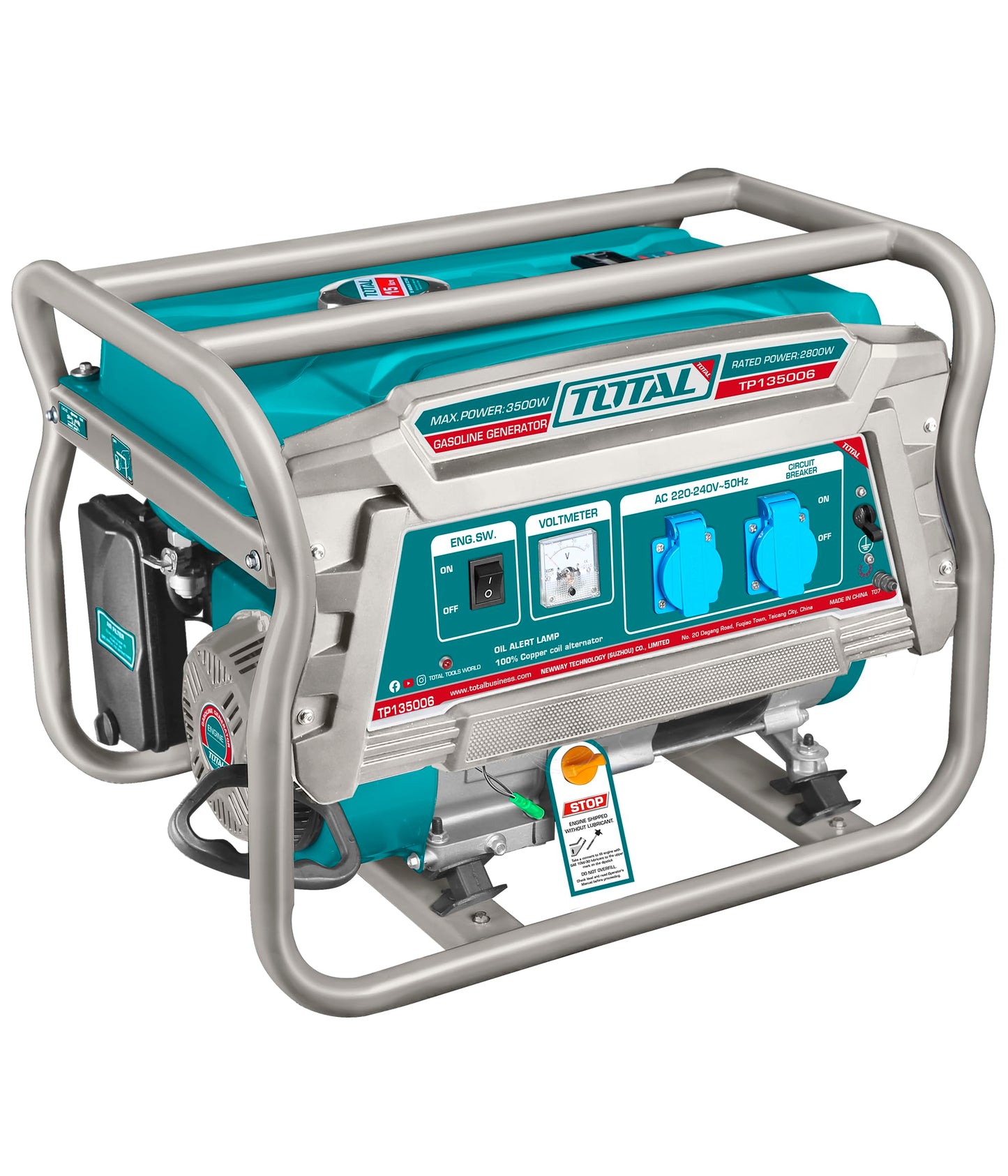 Total - 3000W Gasoline Generator