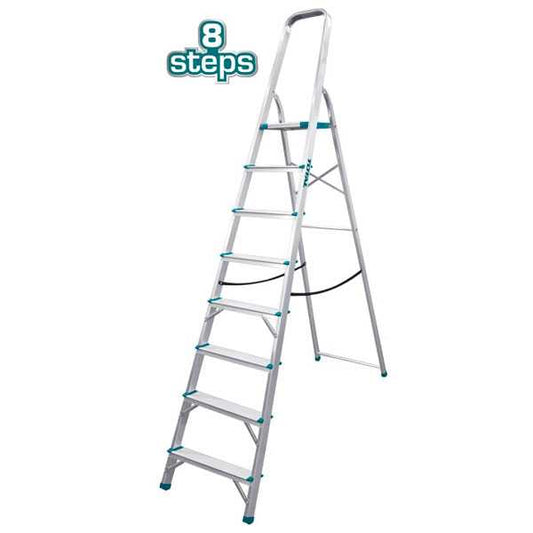 Total - Aluminum 8 Step Ladder