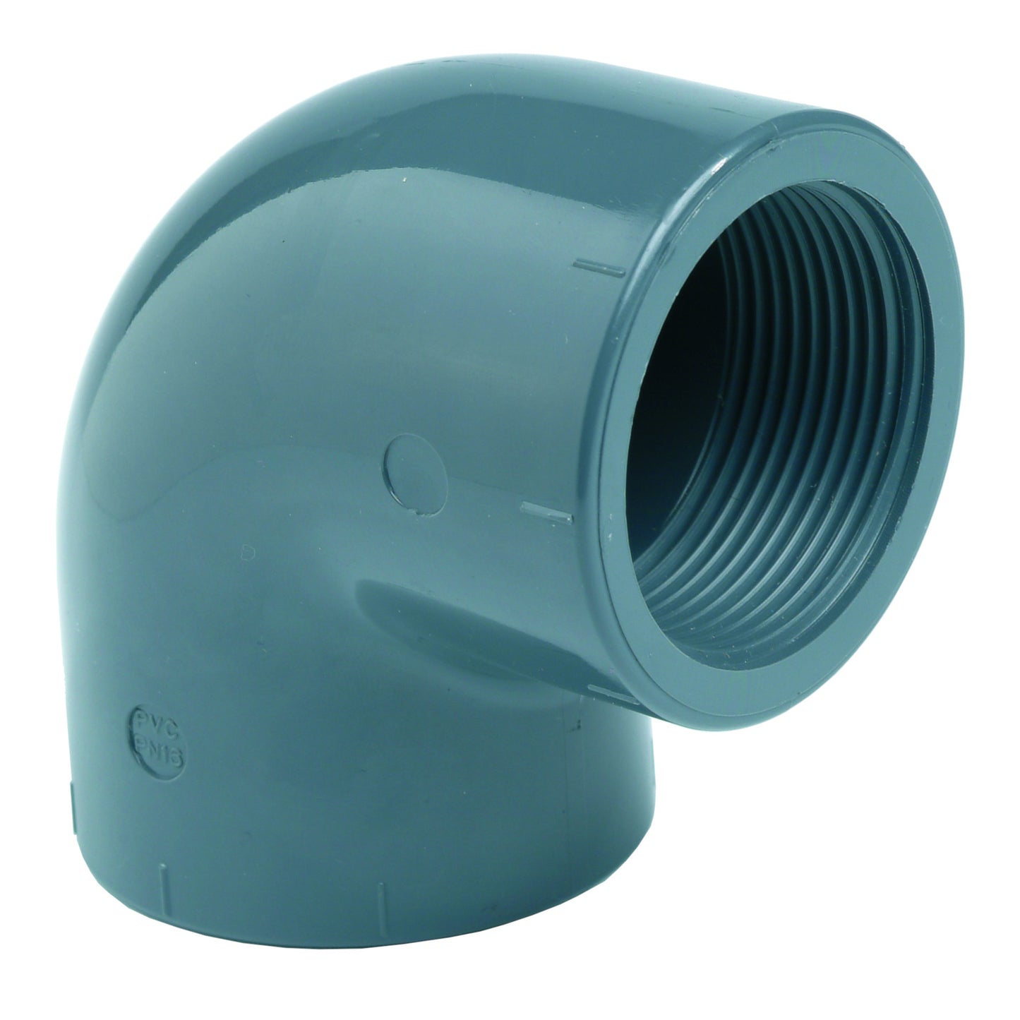 Effast - 63mm (2") F Plastic Threaded uPVC Pressure 90° Elbow