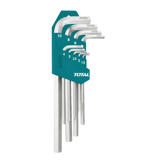 Total - Ball Point Hex Key Set (9 Pcs)