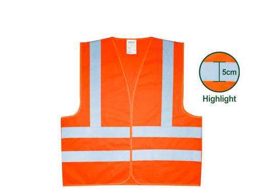 Jadever - Orange Reflective Vest XL