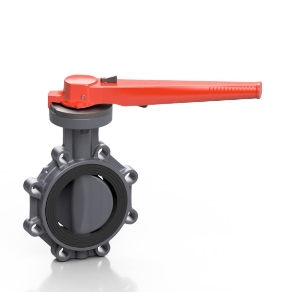 Effast - 110mm (4") uPVC Pressure Butterfly Valve