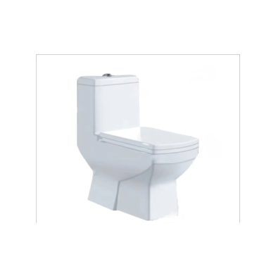 Zotto - 68 x 36 x 71 White One Piece Square Toilet