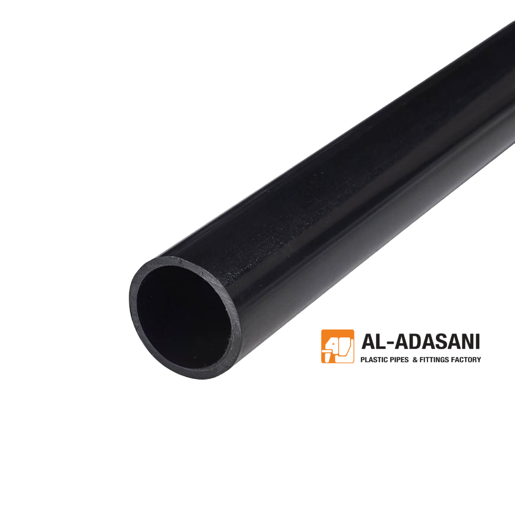 Al Adasani - 25mm (1") Black PVC Electrical Conduit Pipe