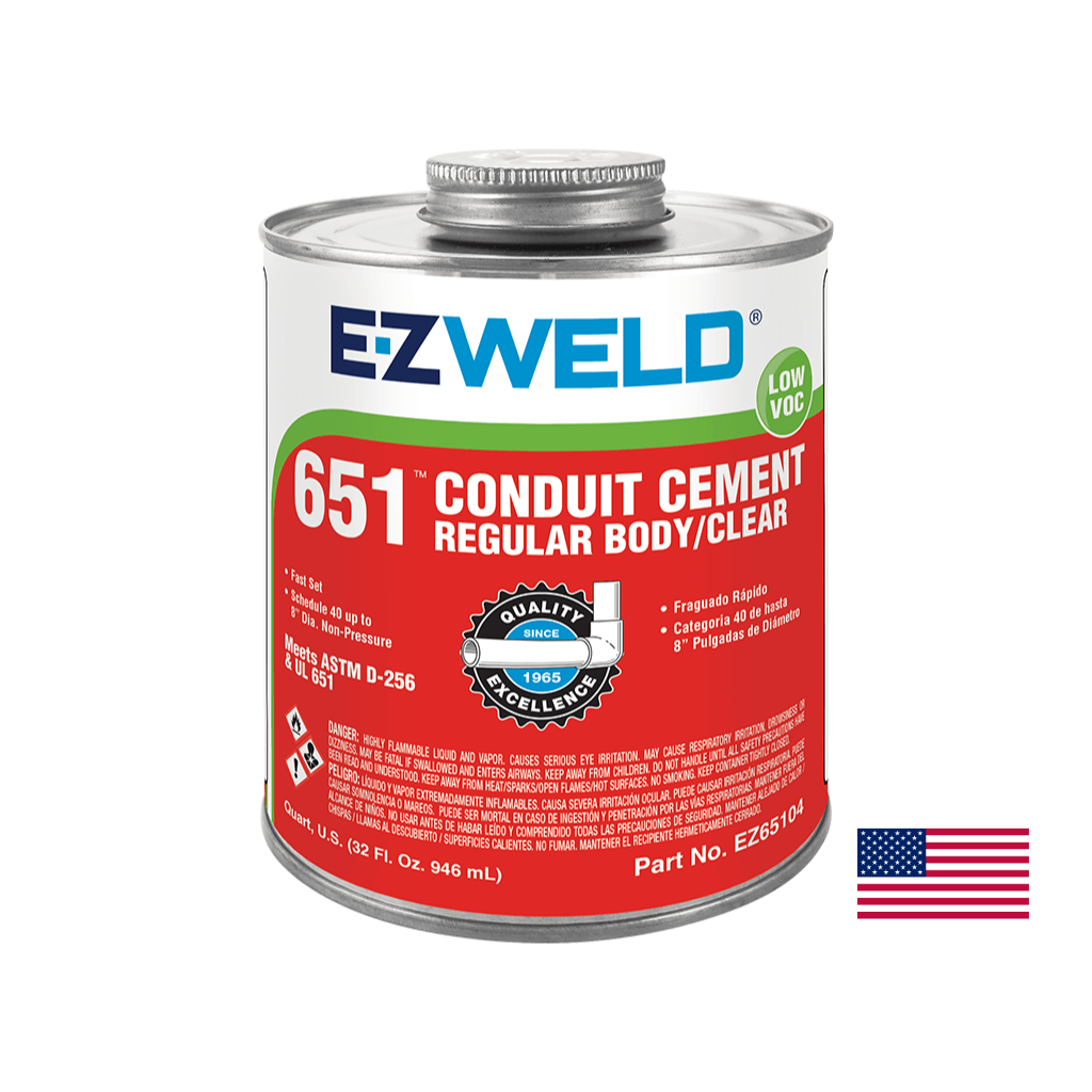 EZ Weld - Conduit PVC Cement