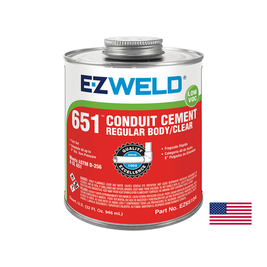 EZ Weld - Conduit PVC Cement