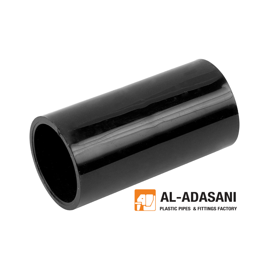 Al Adasani - 38mm (1.5") Black PVC Electrical Conduit Socket