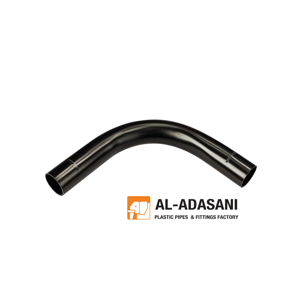 Al Adasani - 38mm (1.5") Black PVC Electrical Conduit Bend