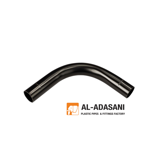 Al Adasani - 38mm (1.5") Black PVC Electrical Conduit Bend