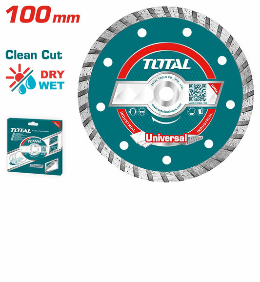 Total - 16mm x 100mm (4") Diamond Cut Off Disc