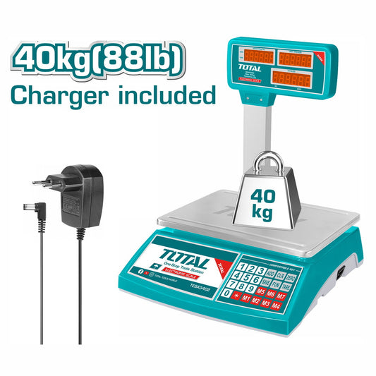 Total - 40Kg Electronic Scale