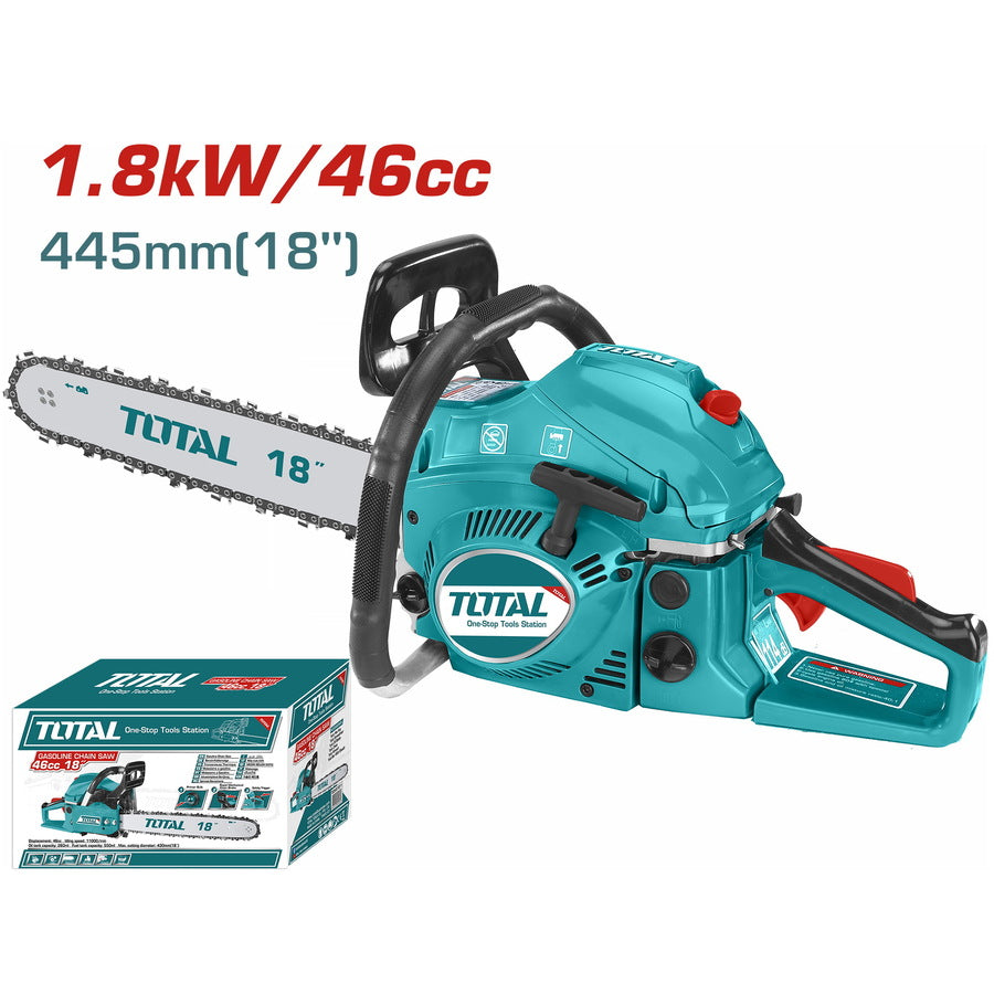 Total - 18" 550mL Gasoline Chainsaw