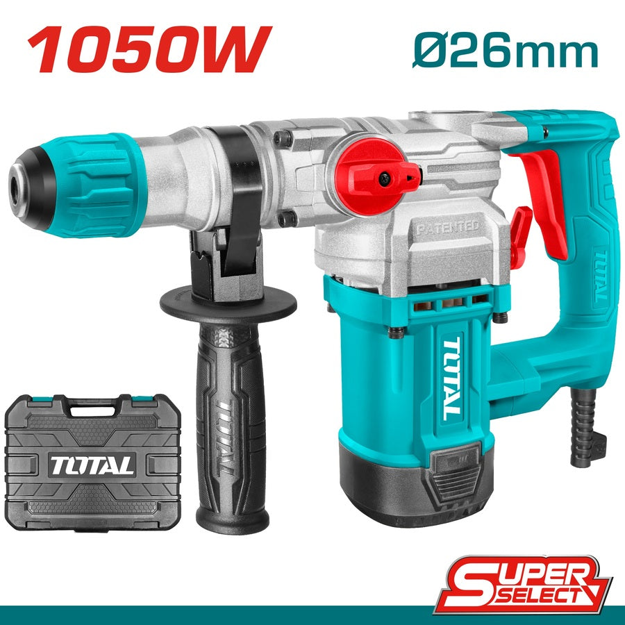 Total - 1050W 4.5Kg SDS Plus Rotary Hammer