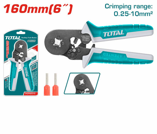 Total - 160mm (6") Ratchet Crimping Plier