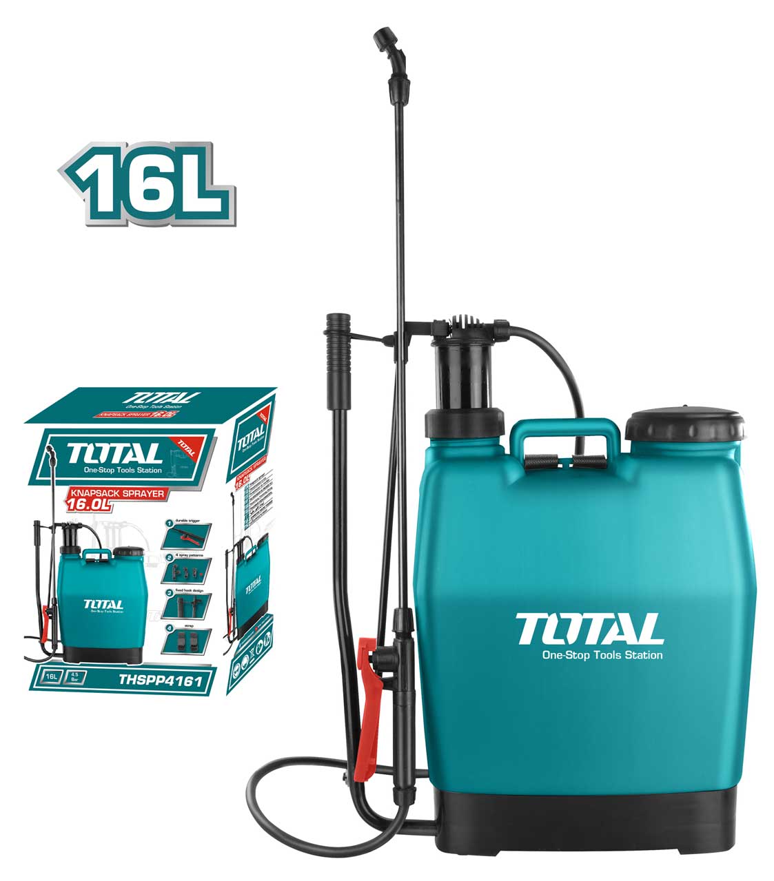 Total - 16L 4.5 Bar Pressure Sprayer