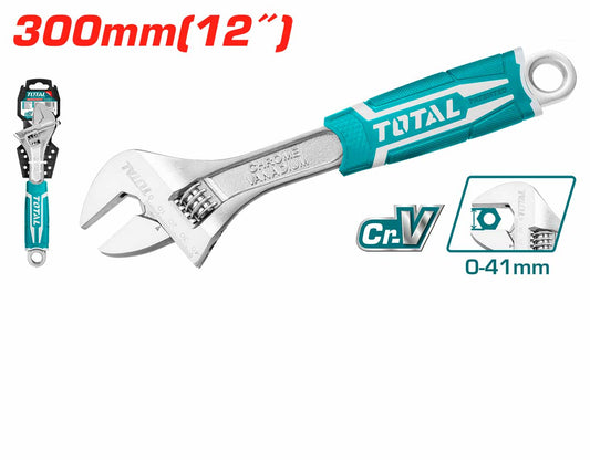 Total - 300mm (12") Adjustable Wrench