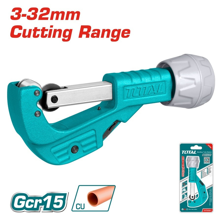 Total -  Copper Pipe Cutter 3-32 mm Cutting Range