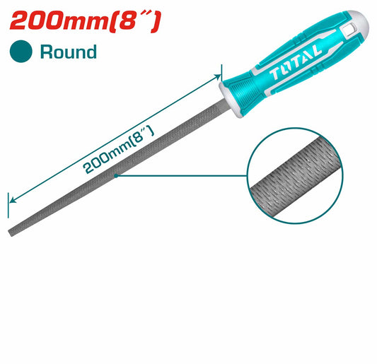 Total - 200mm (8") Round File