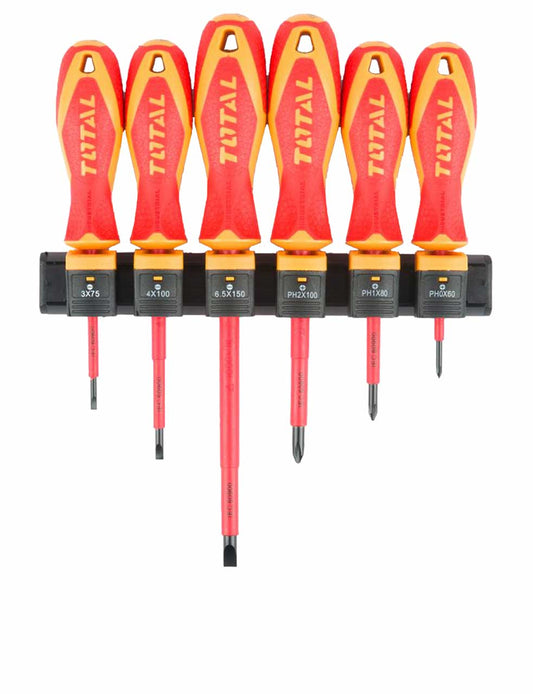 Total - Screwdriver Set (6 Pcs)