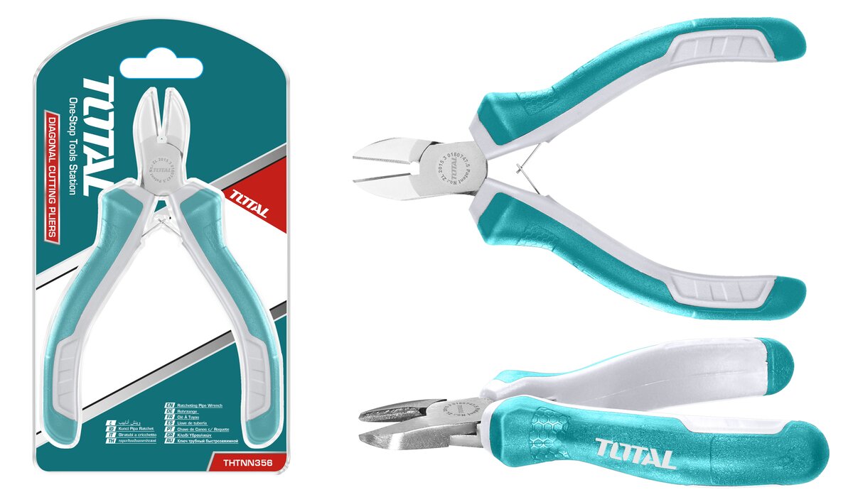 Total - 115mm (4.5") Diagonal Cutting Plier