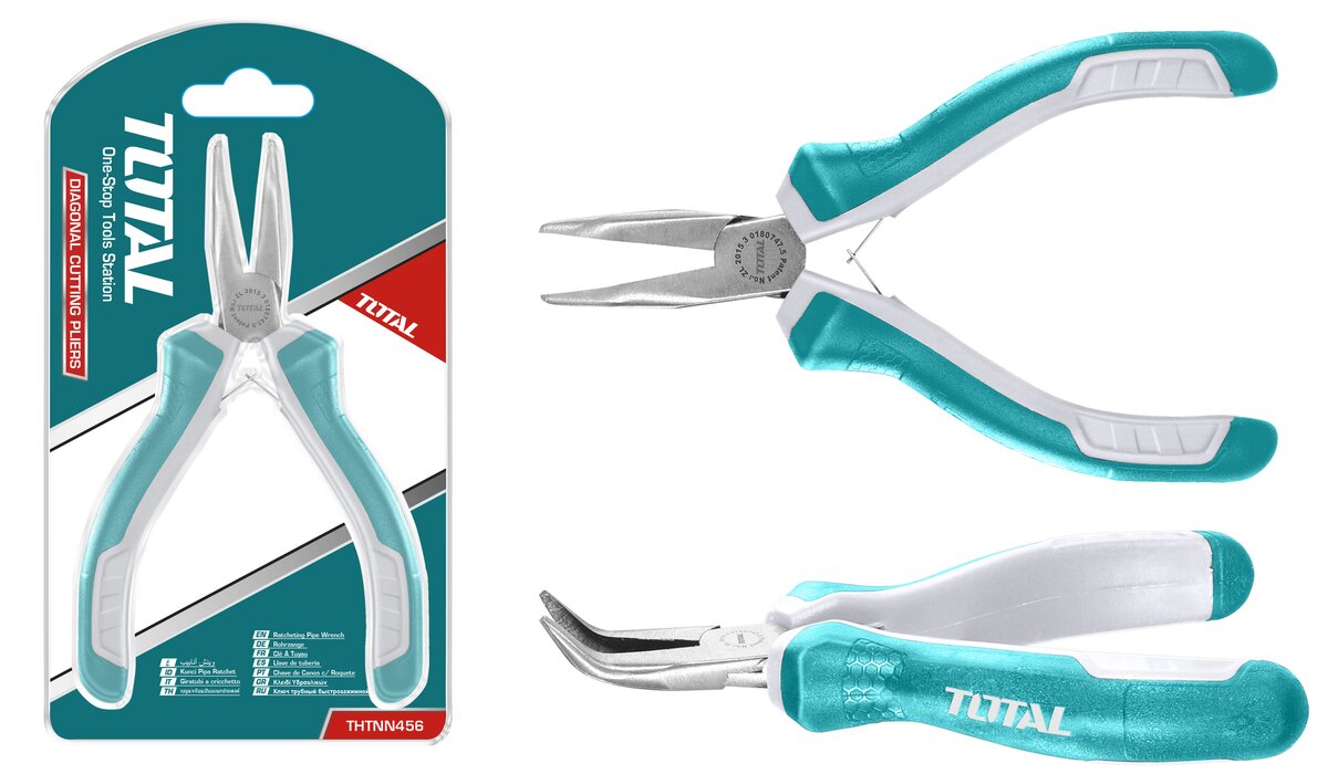 Total - 115mm (4.5") Round Nose Plier