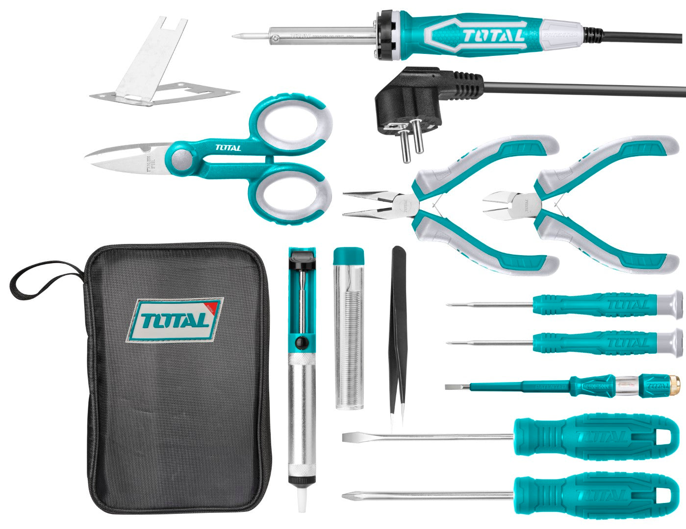 Total - Telecom Tools Set (13 Pcs)