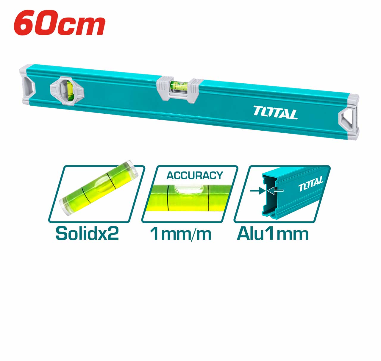 Total - 60cm Spirit Level