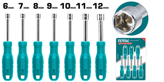 Total - Nut Screwdriver Set (7 Pcs)