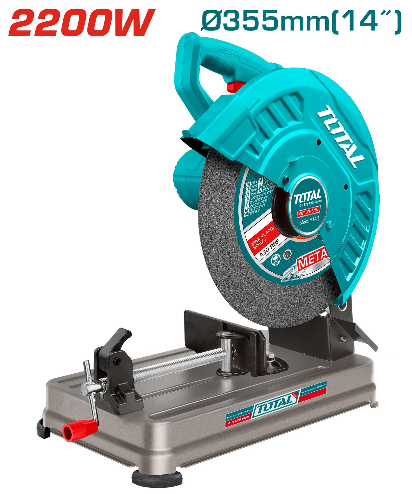 Total - 14" 2200W Cut Off Saw