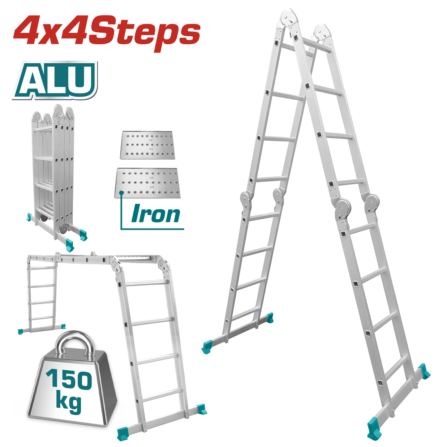 Total - Multi Purpose 16 Step Ladder