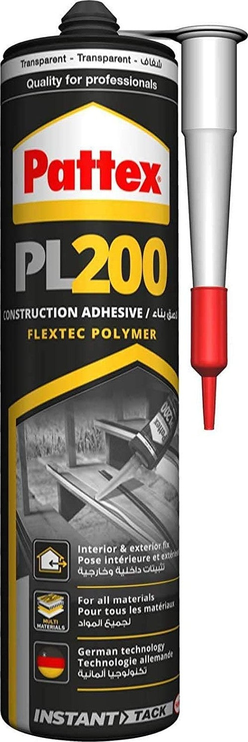 Pattex - Construction Adhesive PL 200 Flextec Polymer