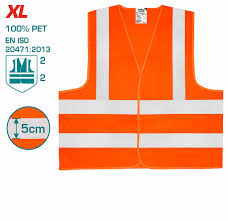 Total - Orange Reflective Vest XL