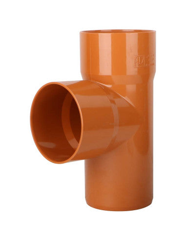 Al Adasani - 110mm (4") PVC Drainage Tee Solvent Weld