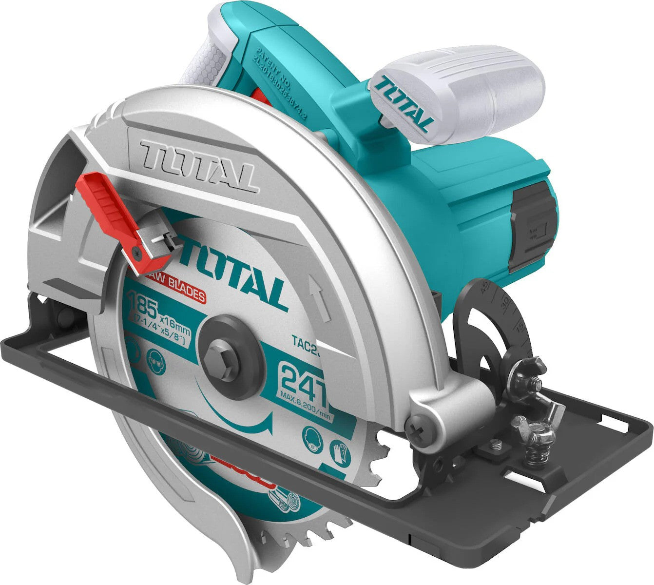 Total - 185mm (7-1/4") 1600W Circular Saw