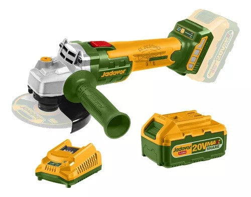 Jadever -  115mm 4.5" 20V 710W Cordless Angle Grinder