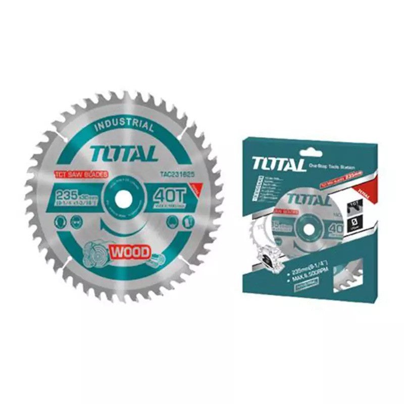 Total - 100mm (4") 40T Saw Blade for Wood