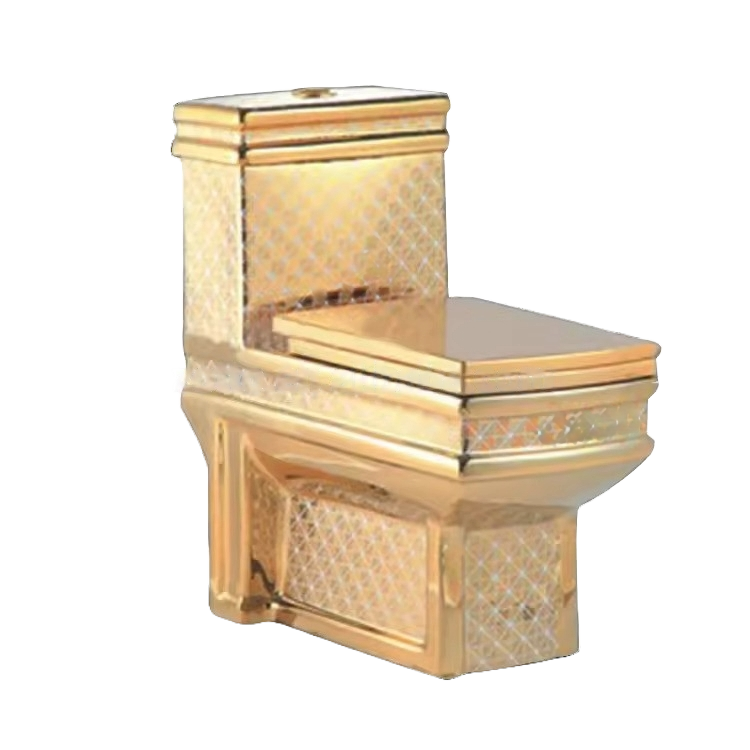 Zotto - 70 x 38 x 74 Gold One Piece Toilet