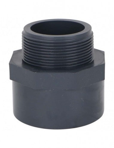 Al Adasani - 90mm (3") M uPVC Plastic Pressure Adaptor