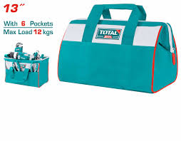 Total - 13" 6 Pocket 12Kg Tool Bag