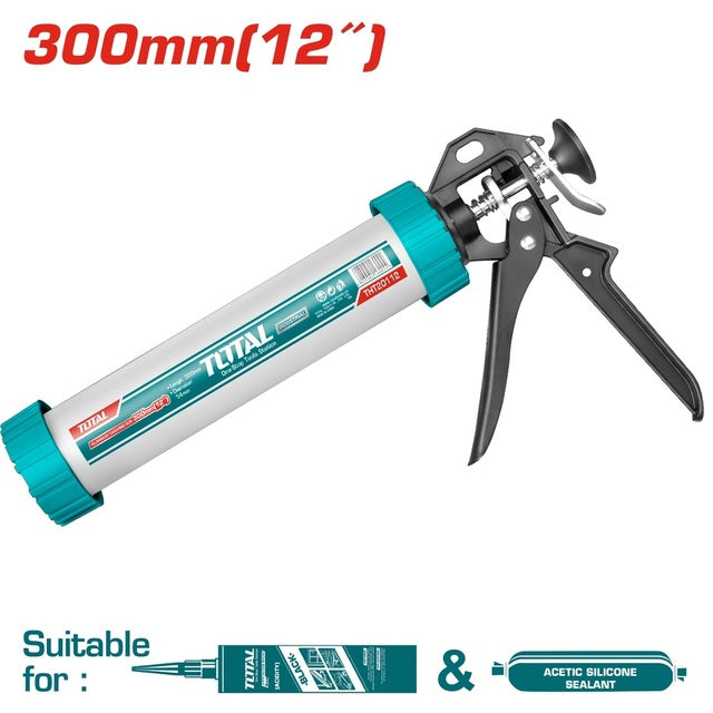 Total - 300mm (12") Aluminum Caulking Gun